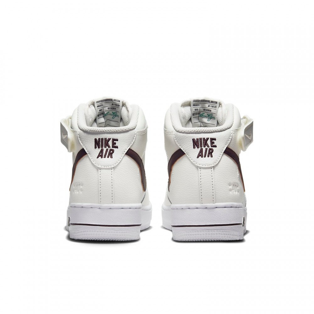 Nike Air Force 1 Mid 07 LV8 40th Anniversary Sail Brown Basalt DR9513-100 Nike Air Force 1 Mid 07 LV8 40th Anniversary Sail Brown Basalt DR9513-100