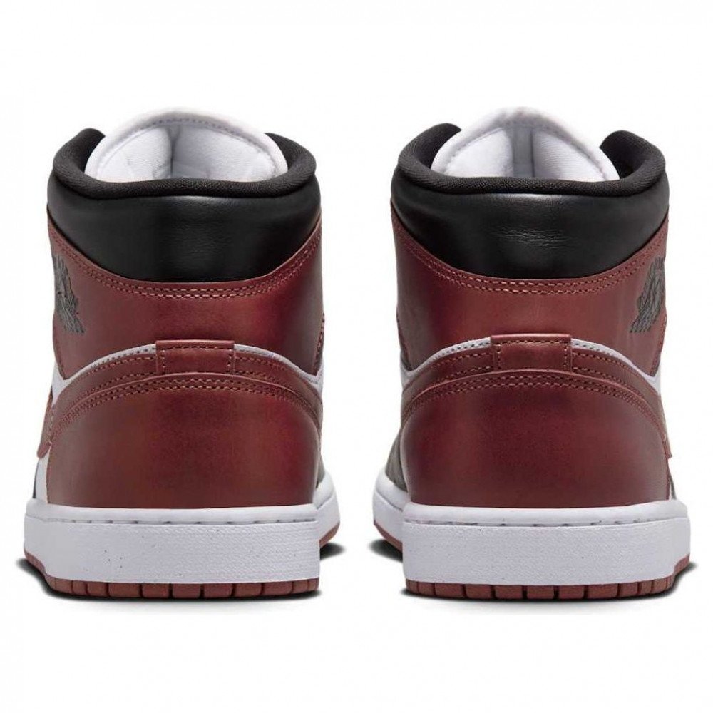Air Jordan 1 Mid White Red Black HF3216-102 Air Jordan 1 Mid White Red Black HF3216-102