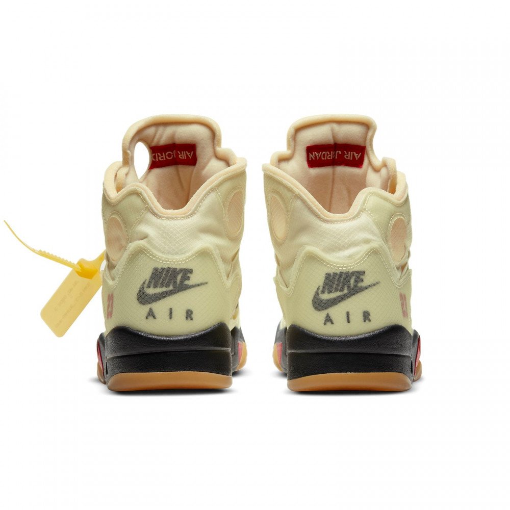 Air Jordan 5 x Off-White SP Sail DH8565-100 Air Jordan 5 x Off-White SP Sail DH8565-100