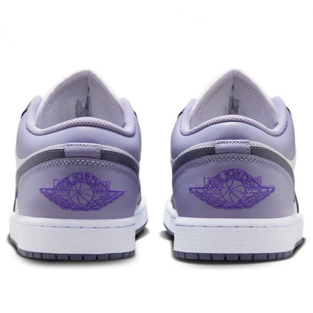 Air Jordan 1 Low White Purple 553558-145 Air Jordan 1 Low White Purple 553558-145