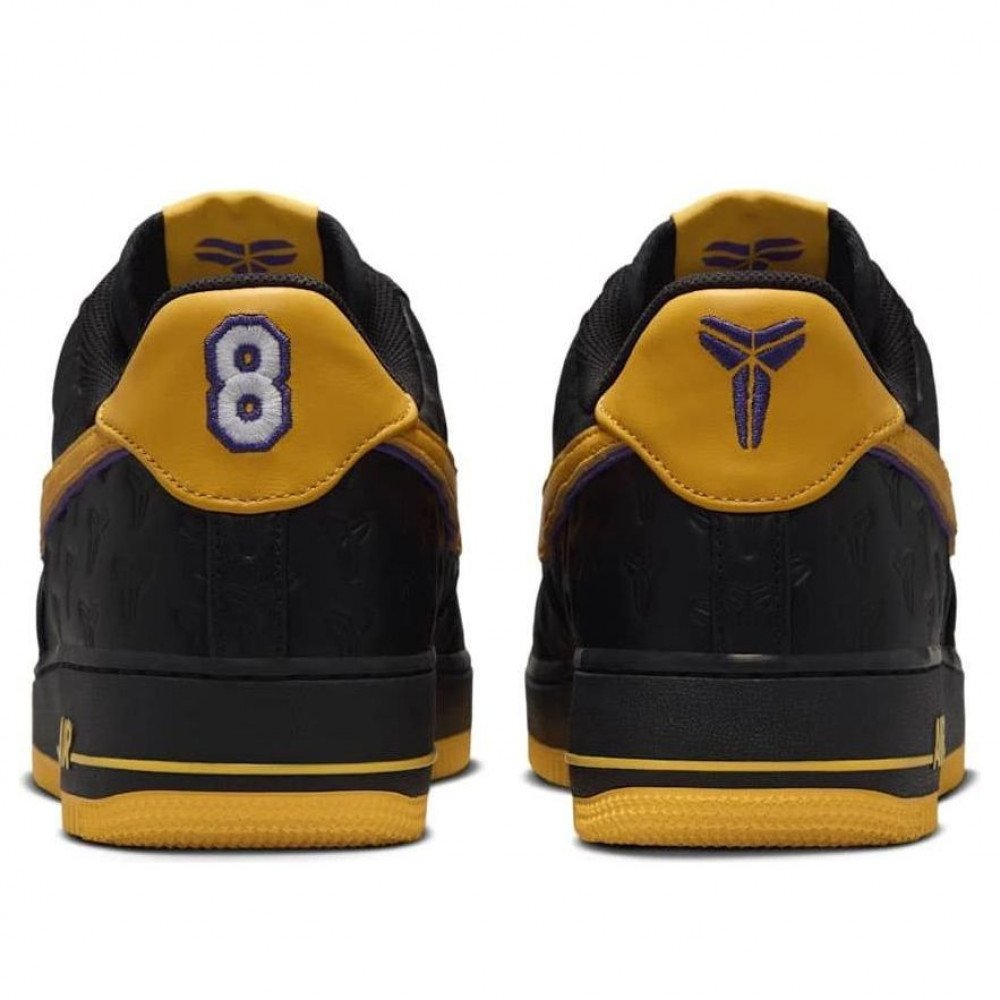 Nike x Kobe Bryant Air Force 1 Low Lakers Away HV5122-001 Nike x Kobe Bryant Air Force 1 Low Lakers Away HV5122-001