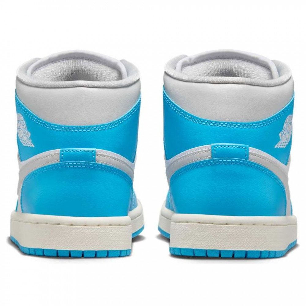 (WMNS) Air Jordan 1 Mid Dark Powder Blue BQ6472-400 (WMNS) Air Jordan 1 Mid Dark Powder Blue BQ6472-400