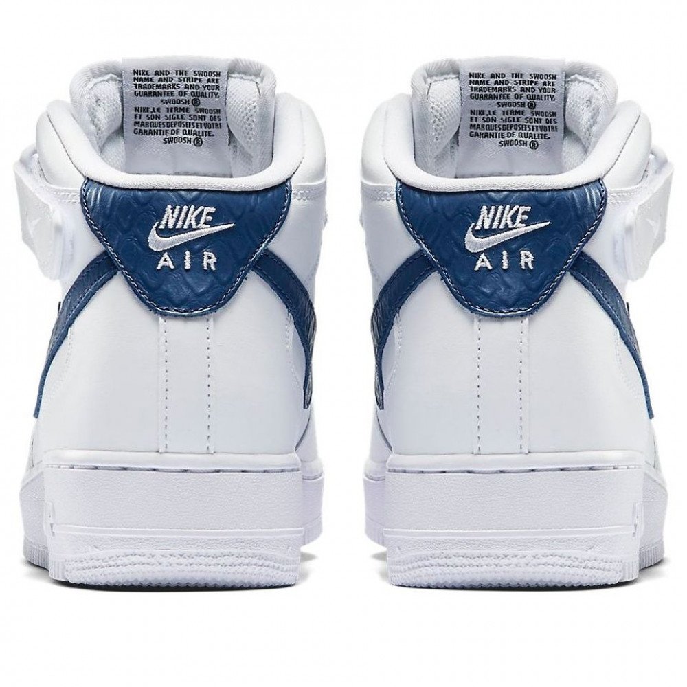 Nike Air Force 1 Mid  07  White Blue Legend  315123-125