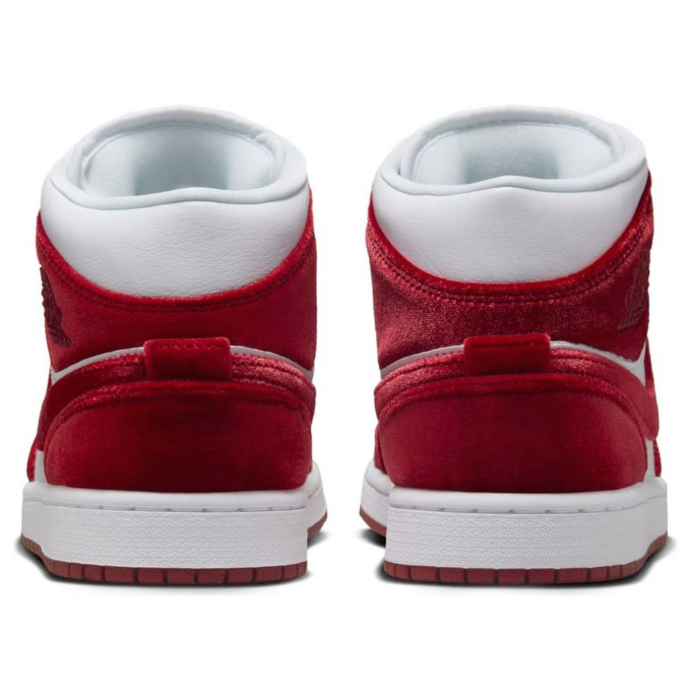 (WMNS) Air Jordan 1 Mid SE Red Velvet FZ3334-100 (WMNS) Air Jordan 1 Mid SE Red Velvet FZ3334-100