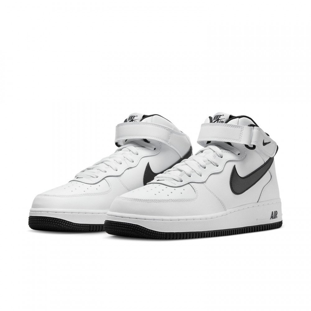 Nike Air Force 1 Mid  07  White Black  DV0806-101