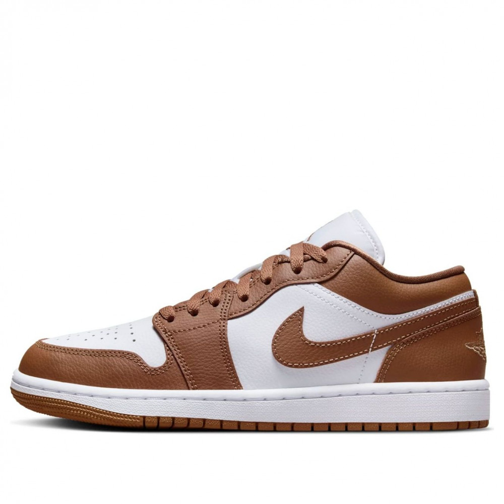 (WMNS) Air Jordan 1 Low  Archaeo Brown White  DC0774-202