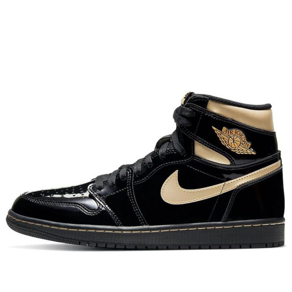 Air Jordan 1 Retro High OG  Black Metallic Gold  555088-032