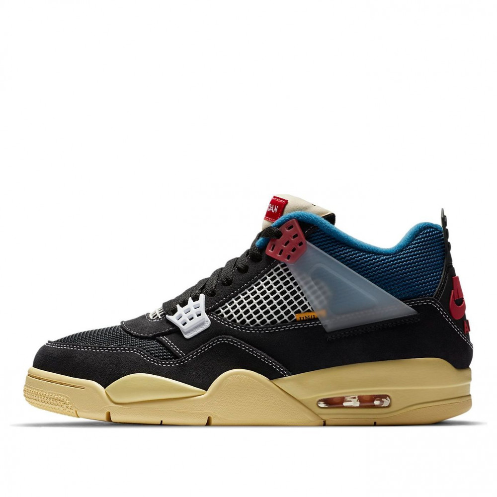 Air Jordan 4 Retro x Union LA  Off Noir