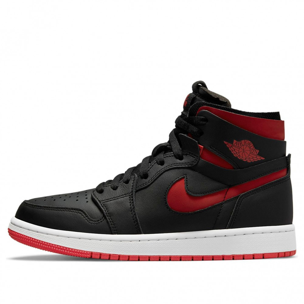 (WMNS) Air Jordan 1 High Zoom Comfort  Black University Red  CT0979-006