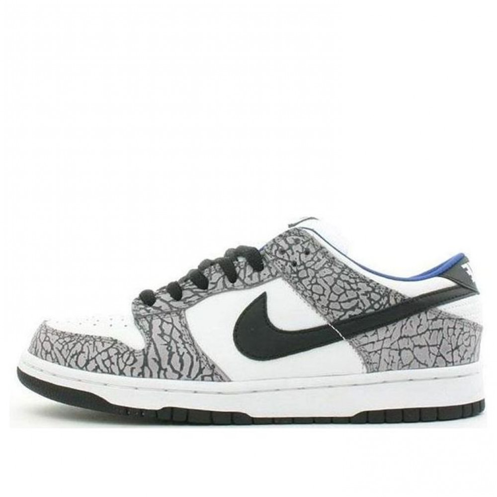 Nike x Supreme SB Dunk Low Pro  White Cement
