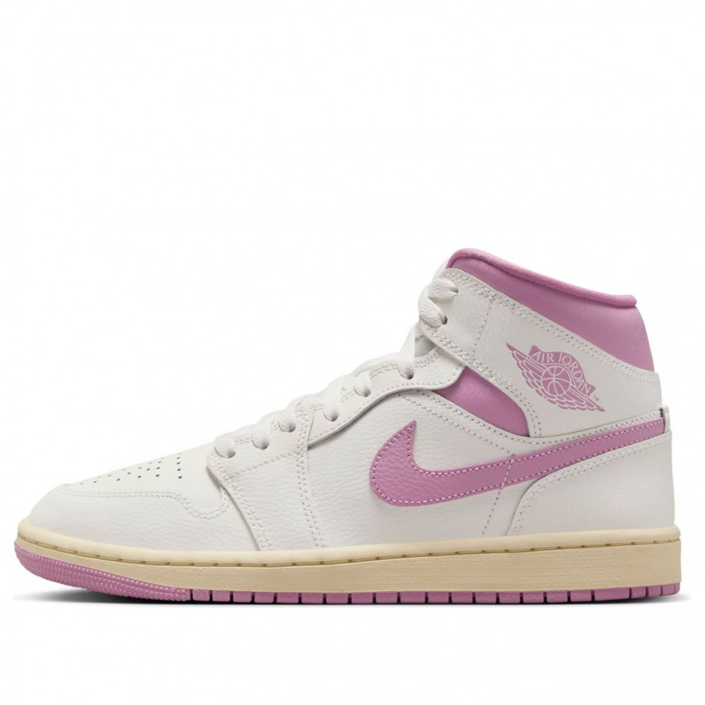 (WMNS) Air Jordan 1 Mid  Sail Pink Coconut Milk  BQ6472-162