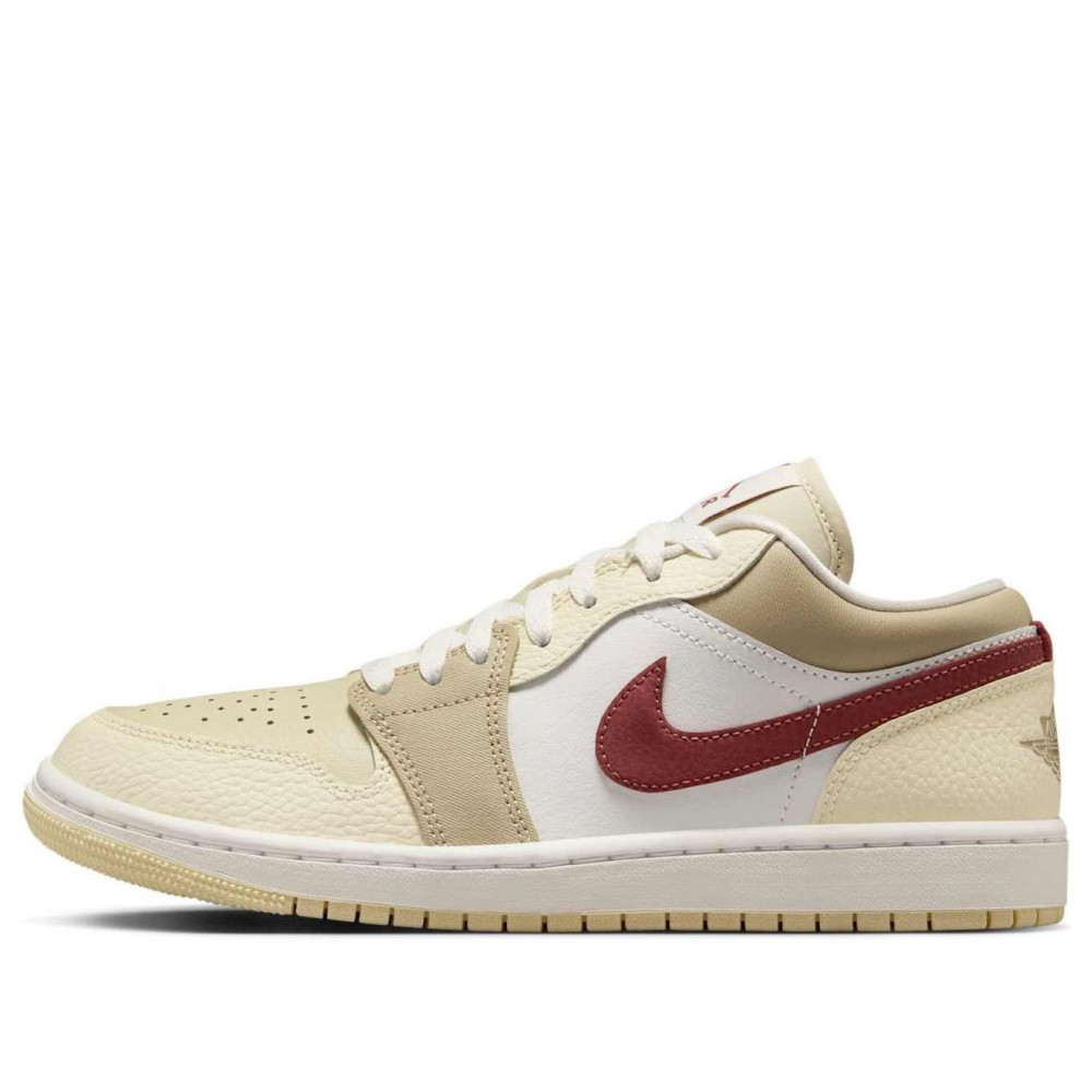 (WMNS) Air Jordan 1 Low SE  Team Gold Red  HV6530-100