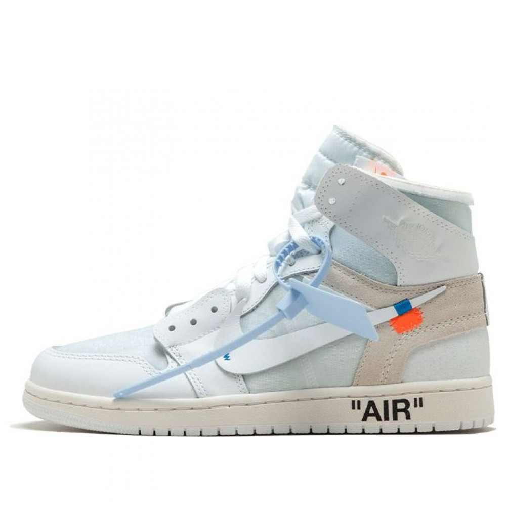 Air Jordan 1 x Off-White Retro High OG  White  2018 AQ0818-100