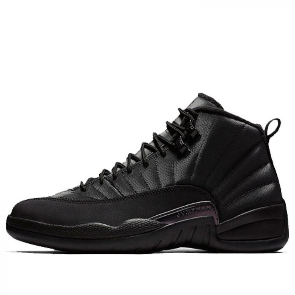 Air Jordan 12 Retro Winterized  Triple Black  BQ6851-001