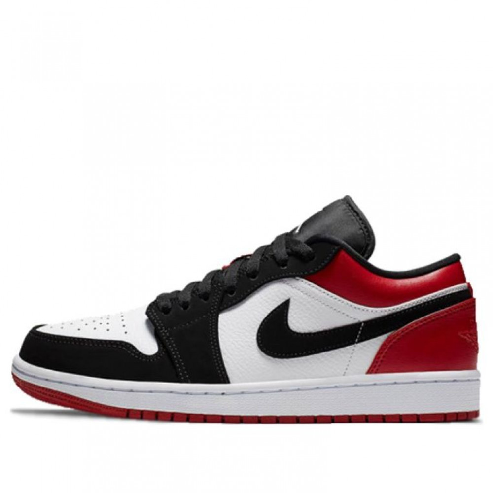 Air Jordan 1 Low  Black Toe  553558-116