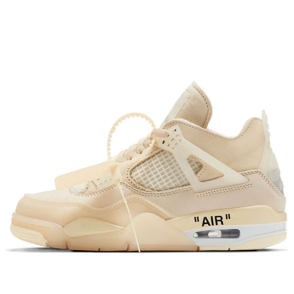 Air Jordan 4 x Off-White SP  Sail