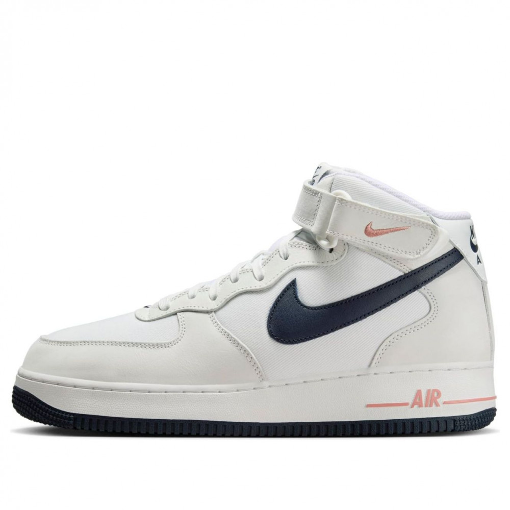 Nike Air Force 1 Mid  07 LX  Summit White Obsidian  FB8879-100