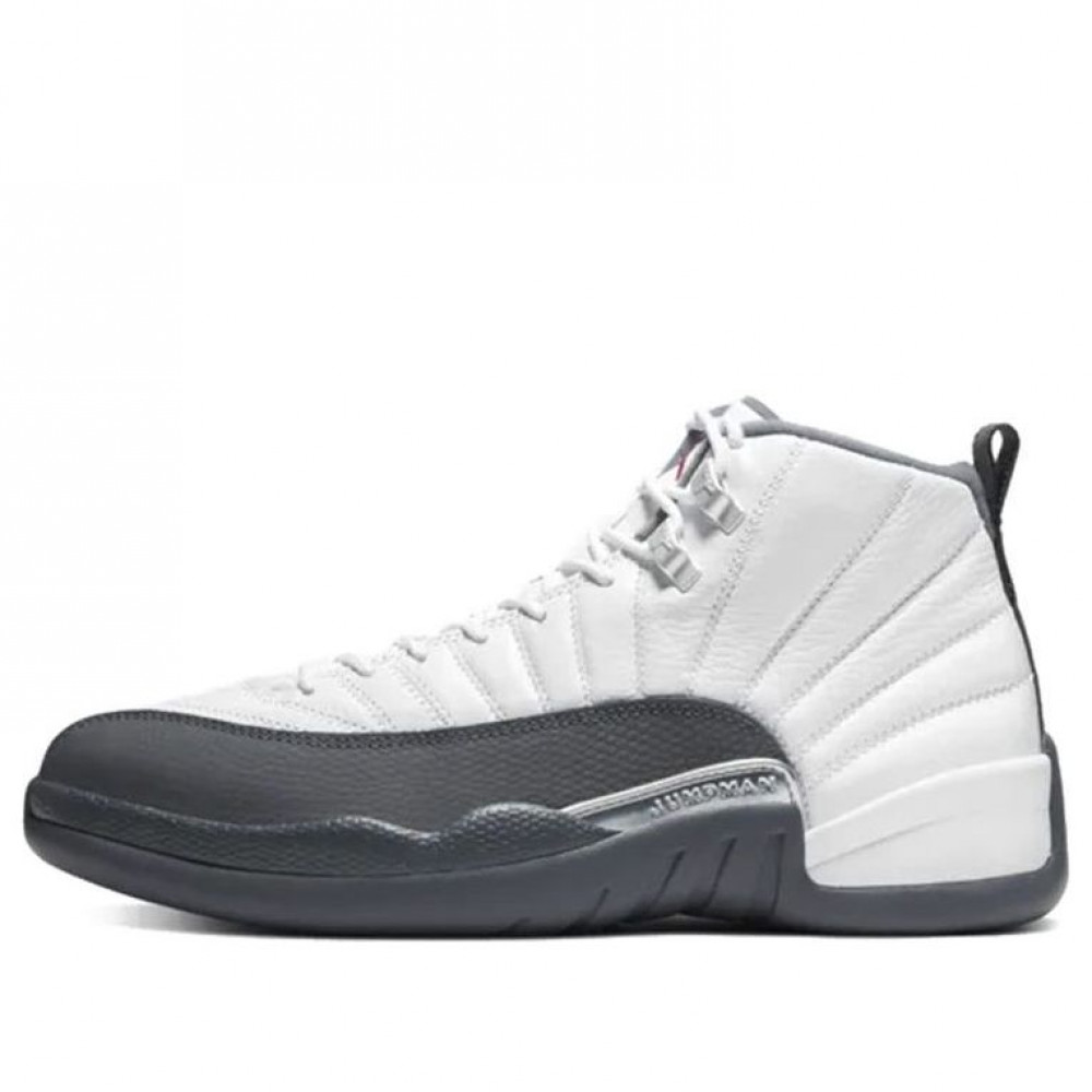 Air Jordan 12 Retro  White Dark Grey  130690-160