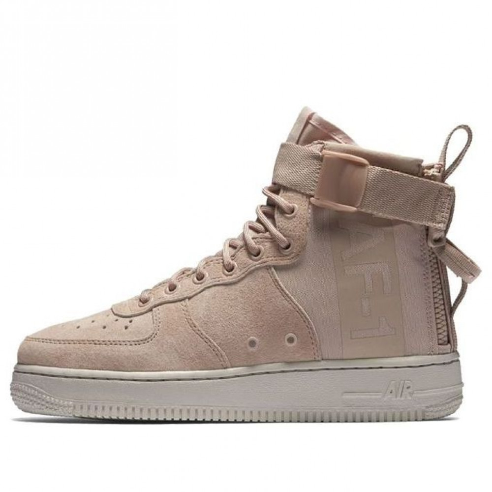 (WMNS) Nike SF Air Force 1 Mid  Particle Beige  AA3966-201