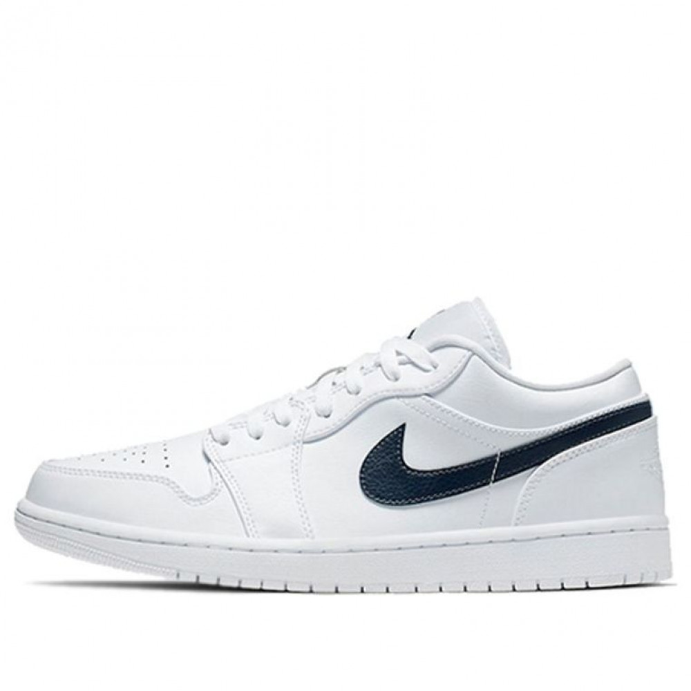 Air Jordan 1 Low  White Obsidian  553558-114