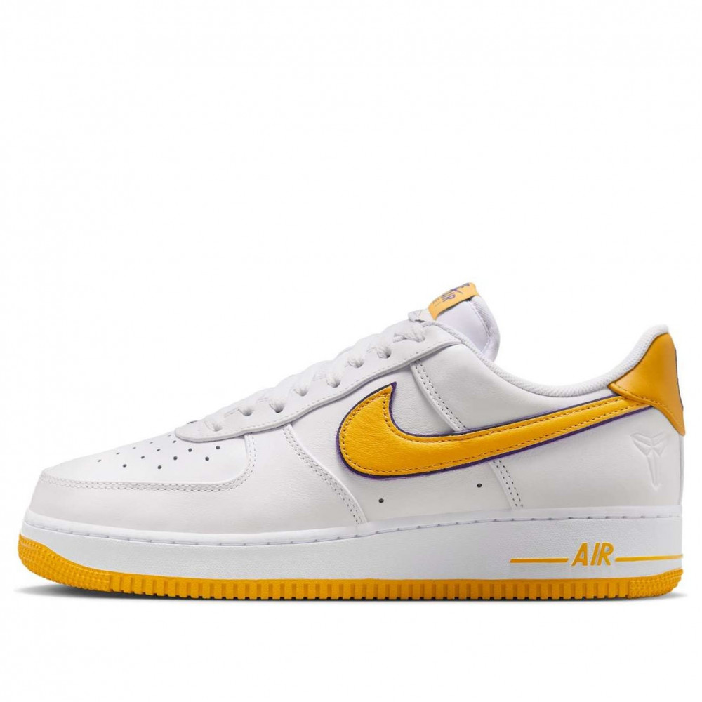 Nike x Kobe Bryant Air Force 1 Low  Lakers Home  FZ1151-100