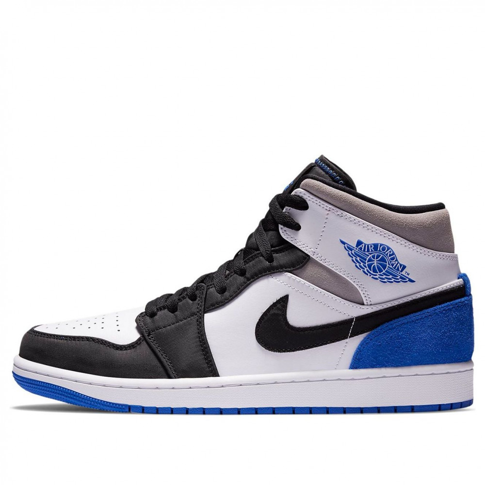 Air Jordan 1 Mid SE  Royal Black Toe  852542-102