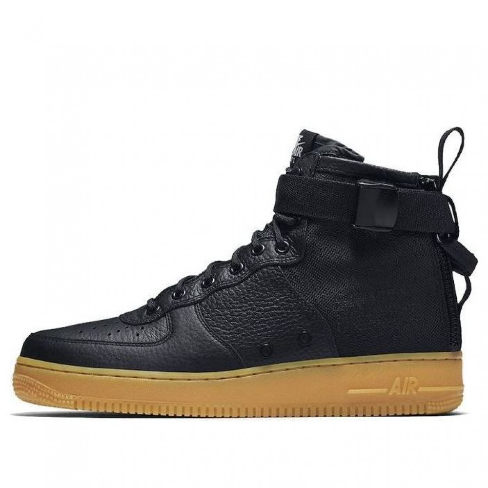 Nike SF Air Force 1 Mid  Black Gum  917753-003
