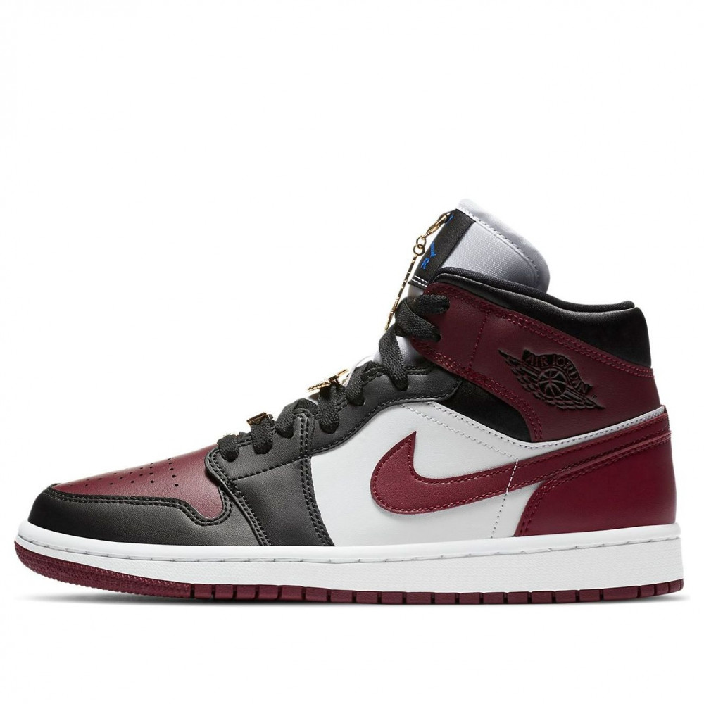 (WMNS) Air Jordan 1 Mid SE  Gold Pendants  CZ4385-016