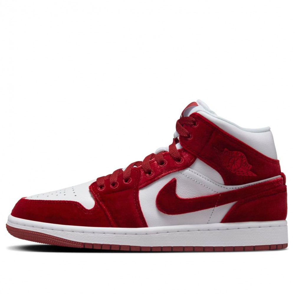 (WMNS) Air Jordan 1 Mid SE  Red Velvet  FZ3334-100