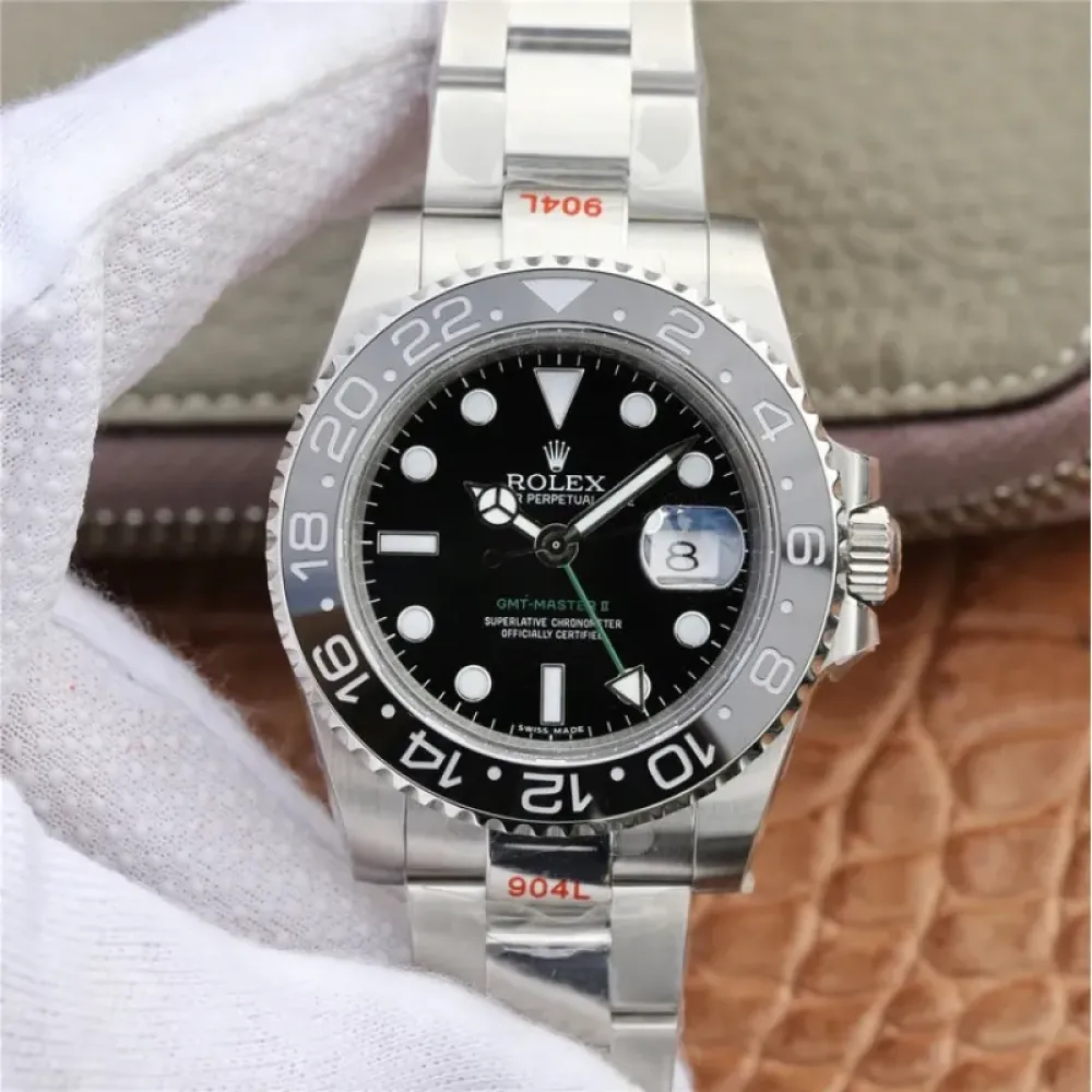 Men Gmt Master 2 Black Bezel Multicolor Selection 40Mm