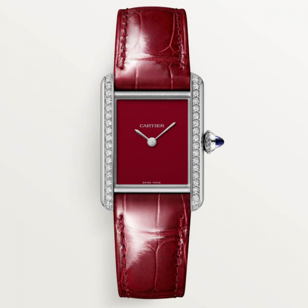 Cartier Tank Must Watch Small Stainless Steel Quartz