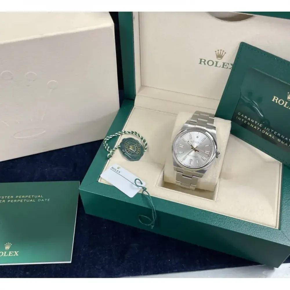 Men Oyster Perpetual 124300 Series(Champagne Gold)