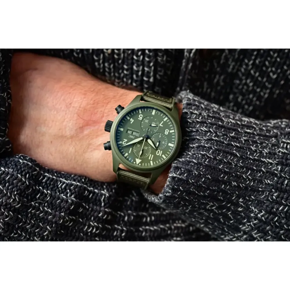 Iw389106 Pilot’S Watch (Chronograph Top Gun Edition “Woodland”)