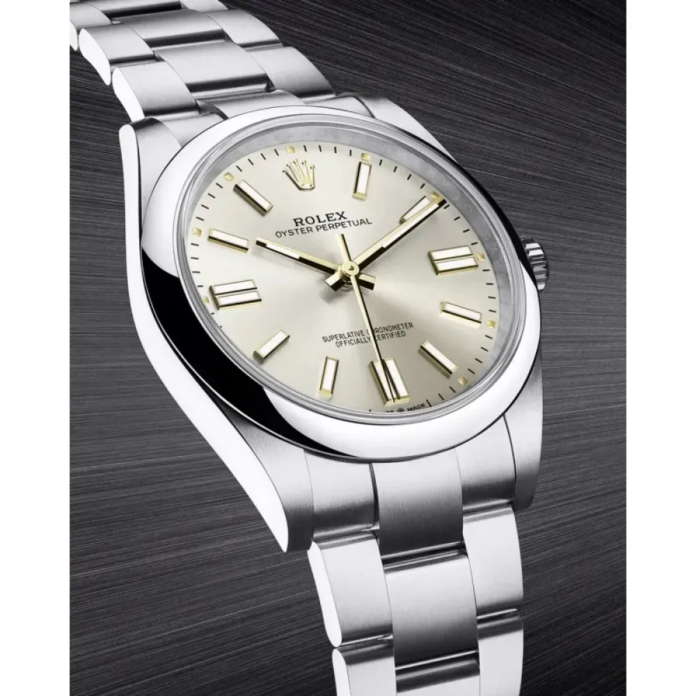 Men Oyster Perpetual 124300 Series(Champagne Gold)