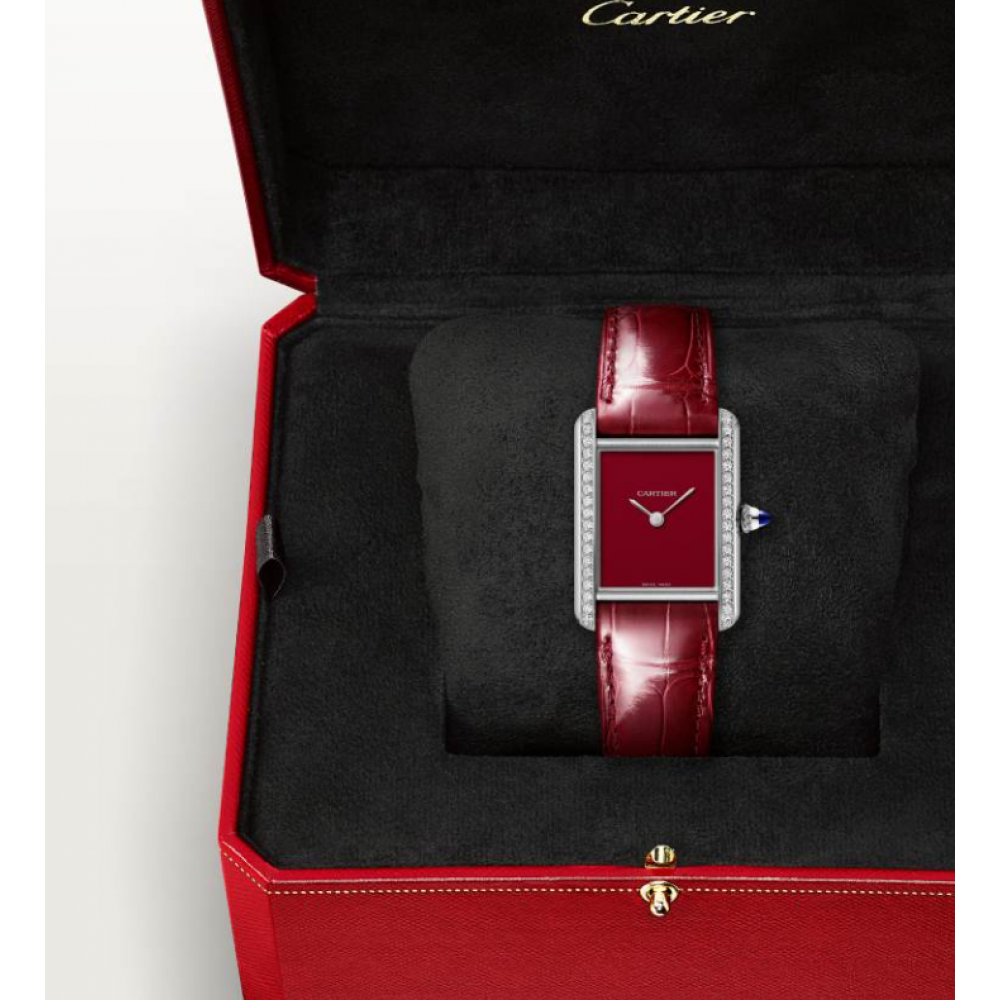 Cartier Tank Must Watch Small Stainless Steel Quartz