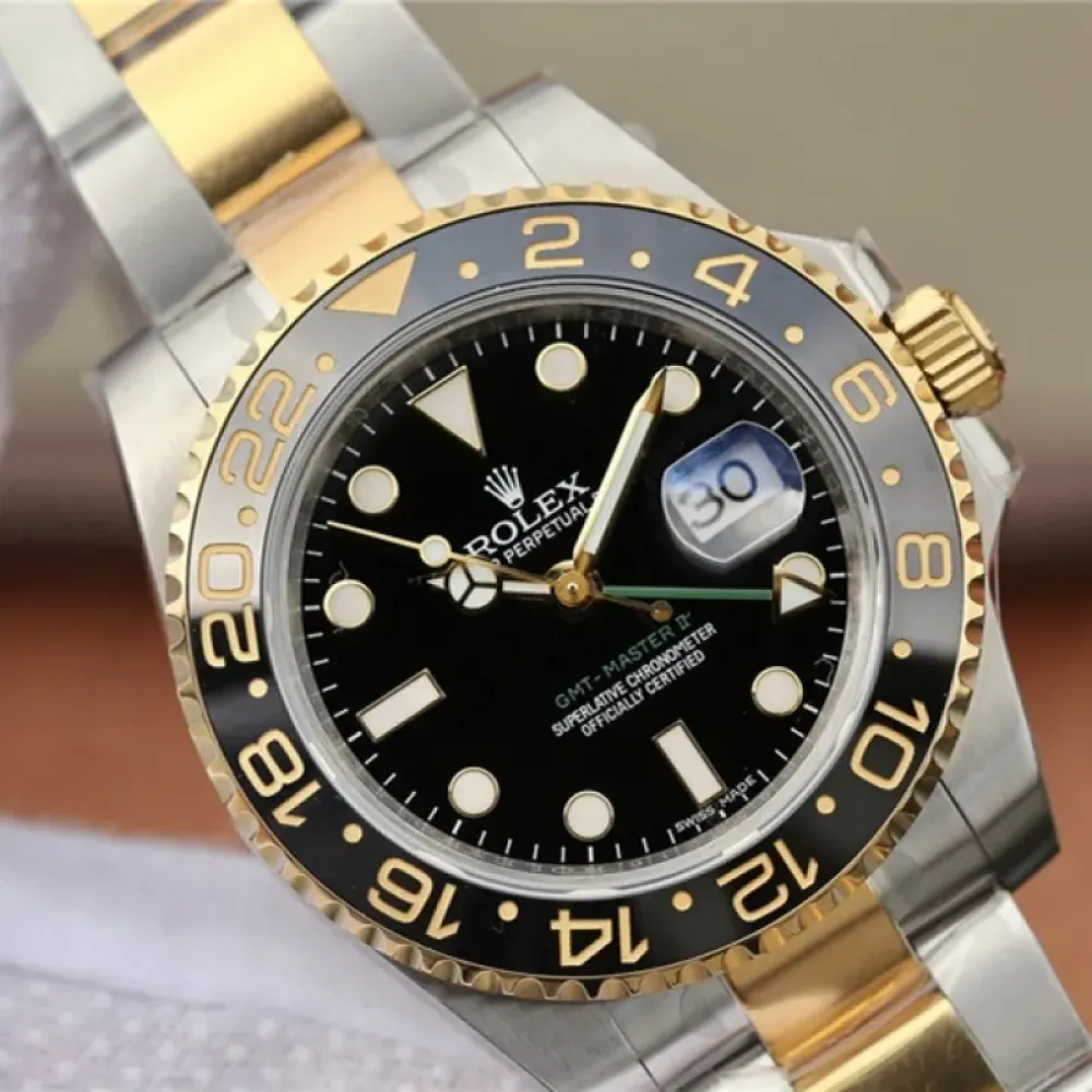 Men Gmt Master 2 Black Bezel Multicolor Selection 40Mm