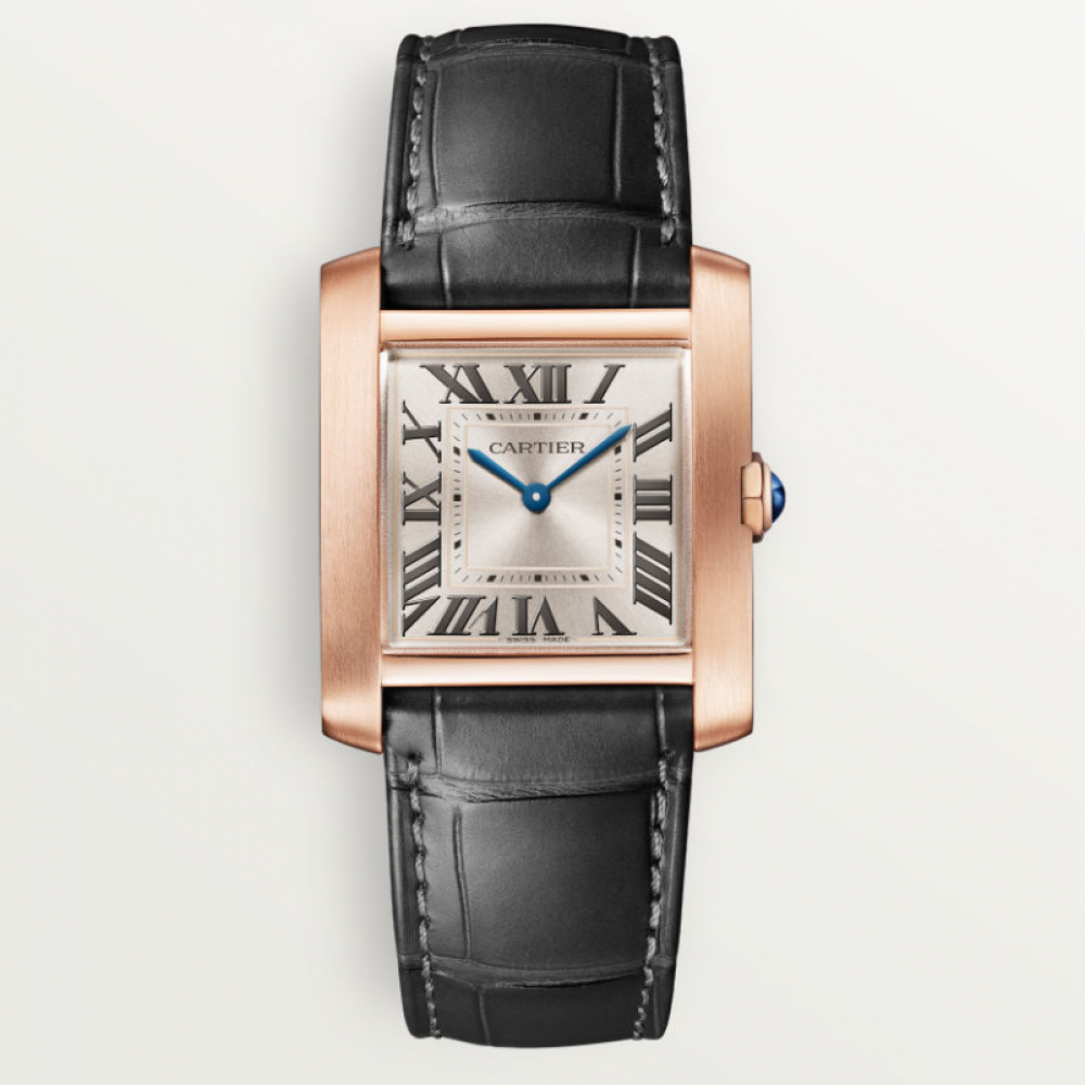 Cartier Tank Française Watch Medium Size Rose Gold Quartz