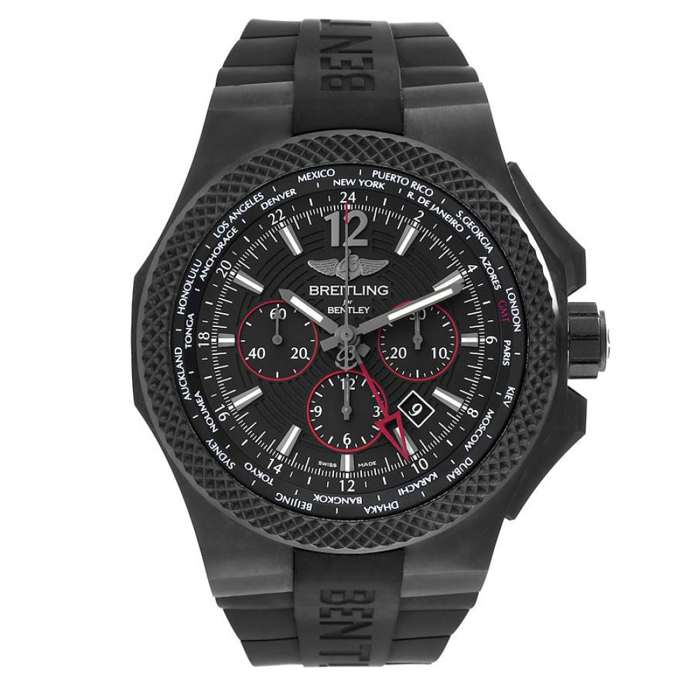 Breitling Bentley GMT Light Body Midnight Carbon LE Mens Watch VB0432 Breitling Bentley GMT Light Body Midnight Carbon LE Mens Watch VB0432