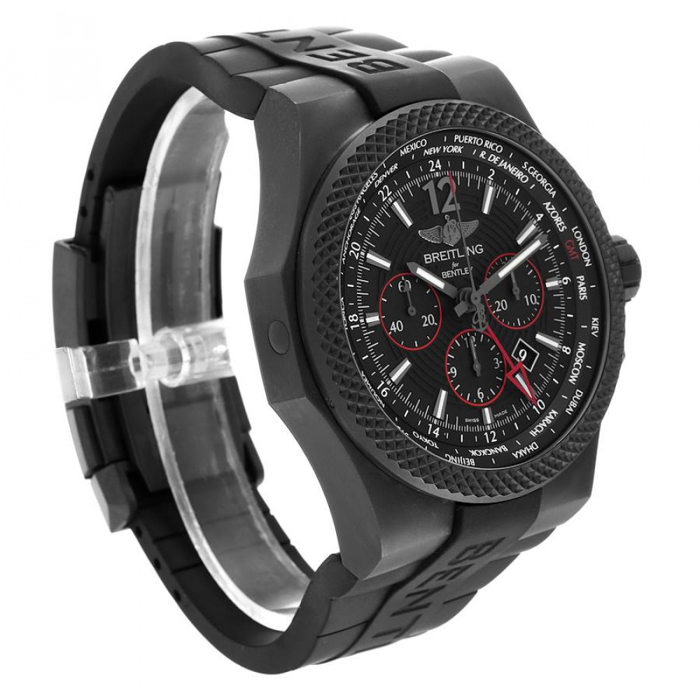 Breitling Bentley GMT Light Body Midnight Carbon LE Mens Watch VB0432 Breitling Bentley GMT Light Body Midnight Carbon LE Mens Watch VB0432