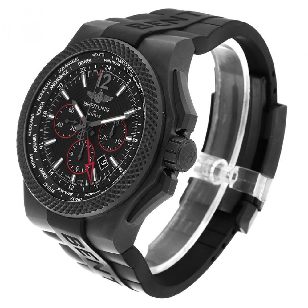 Breitling Bentley GMT Light Body Midnight Carbon LE Mens Watch VB0432 Breitling Bentley GMT Light Body Midnight Carbon LE Mens Watch VB0432