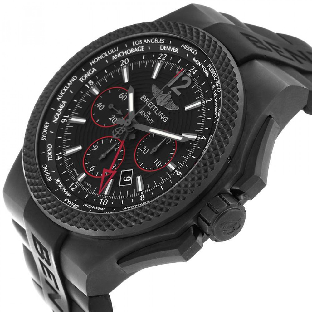 Breitling Bentley GMT Light Body Midnight Carbon LE Mens Watch VB0432 Breitling Bentley GMT Light Body Midnight Carbon LE Mens Watch VB0432