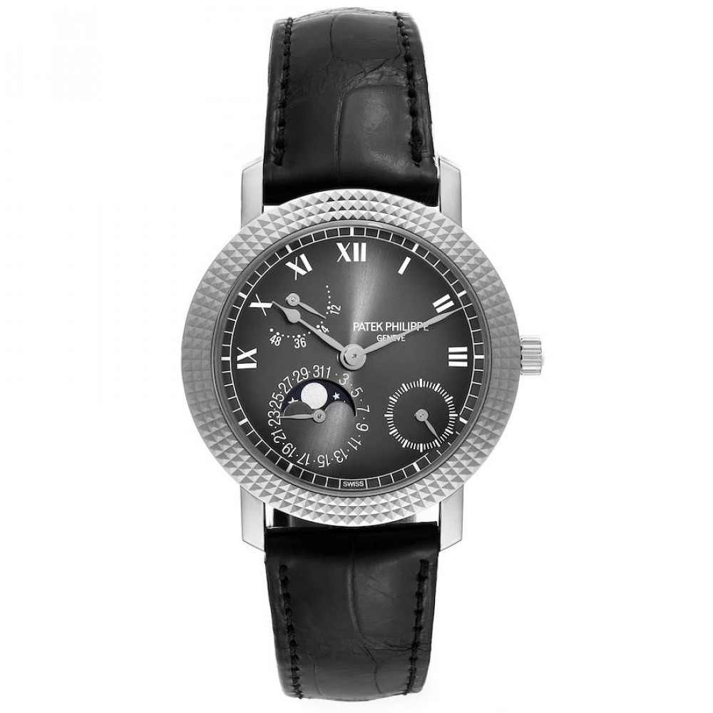 Patek Philippe Calatrava Cortina Jubilee White Gold Mens Watch 5057 Patek Philippe Calatrava Cortina Jubilee White Gold Mens Watch 5057
