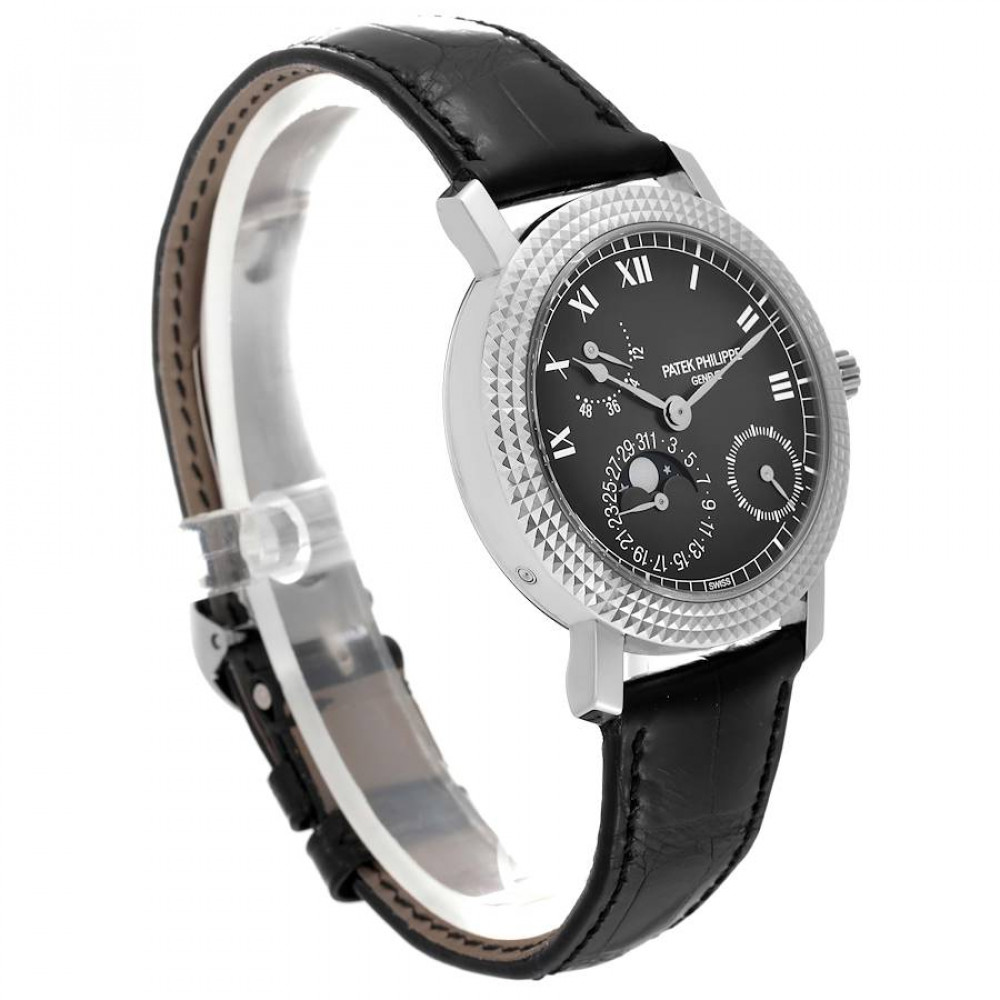Patek Philippe Calatrava Cortina Jubilee White Gold Mens Watch 5057 Patek Philippe Calatrava Cortina Jubilee White Gold Mens Watch 5057