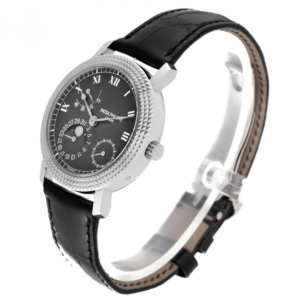 Patek Philippe Calatrava Cortina Jubilee White Gold Mens Watch 5057 Patek Philippe Calatrava Cortina Jubilee White Gold Mens Watch 5057