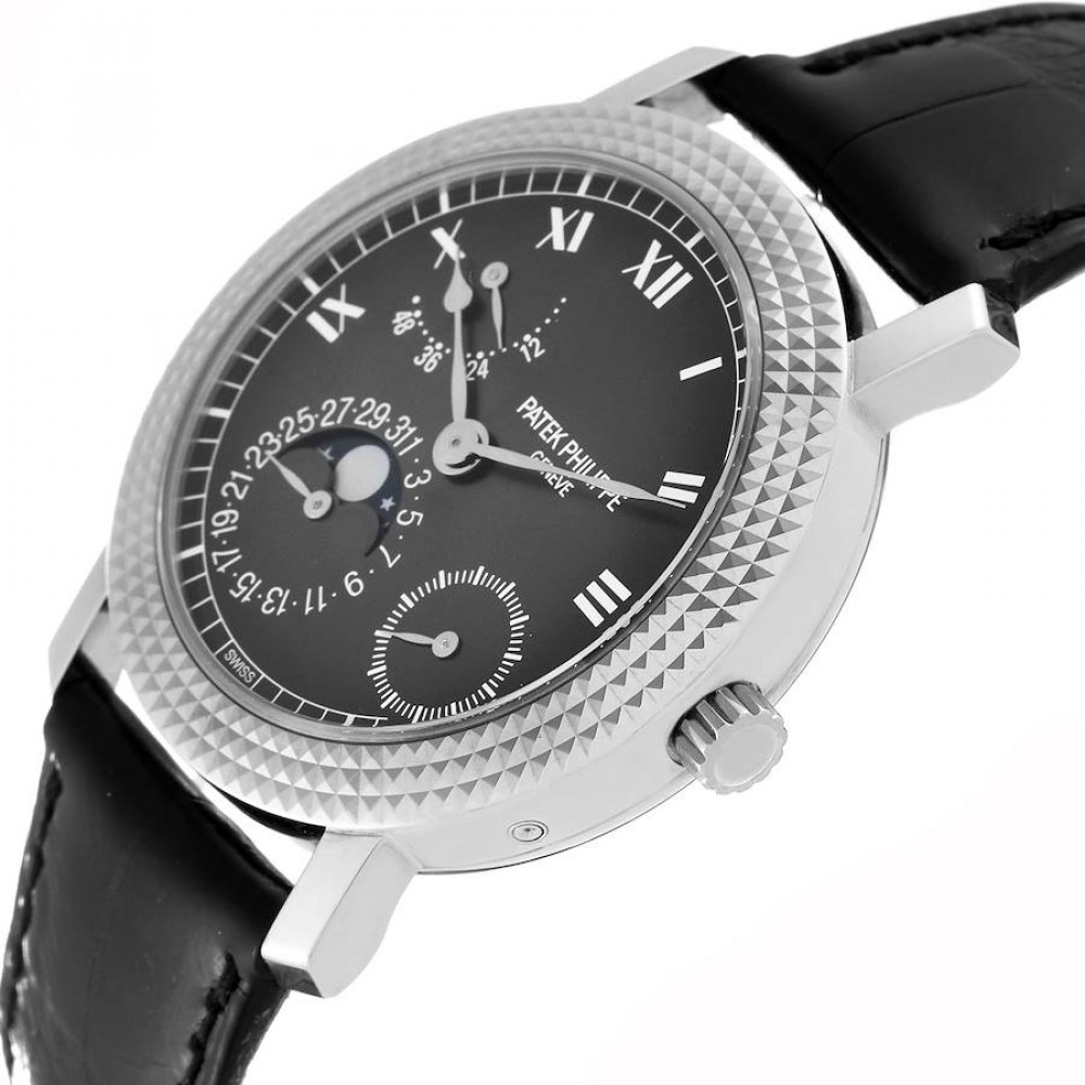Patek Philippe Calatrava Cortina Jubilee White Gold Mens Watch 5057 Patek Philippe Calatrava Cortina Jubilee White Gold Mens Watch 5057