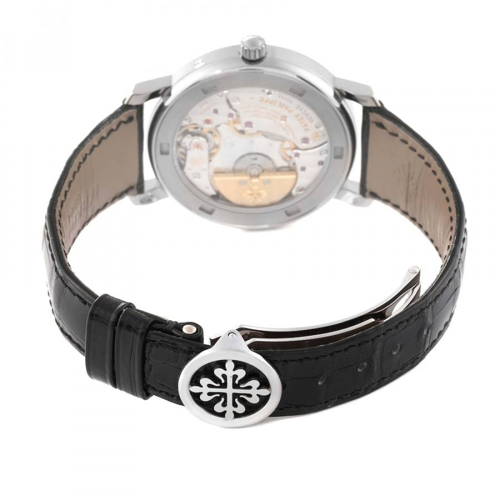 Patek Philippe Calatrava Cortina Jubilee White Gold Mens Watch 5057 Patek Philippe Calatrava Cortina Jubilee White Gold Mens Watch 5057