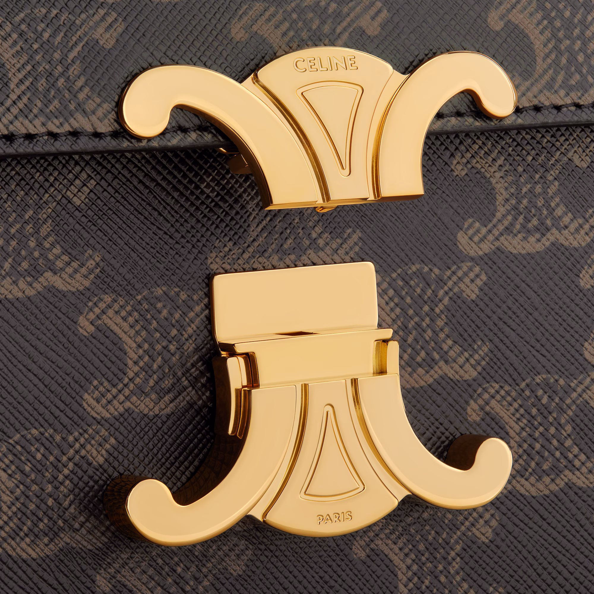 Chain Shoulder Bag Claude In Triomphe Canvas Chain Shoulder Bag Claude In Triomphe Canvas