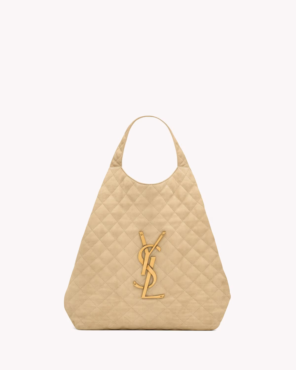 Icare Maxi Shopping Bag In Quilted Nubuck Suede Icare Maxi Shopping Bag In Quilted Nubuck Suede