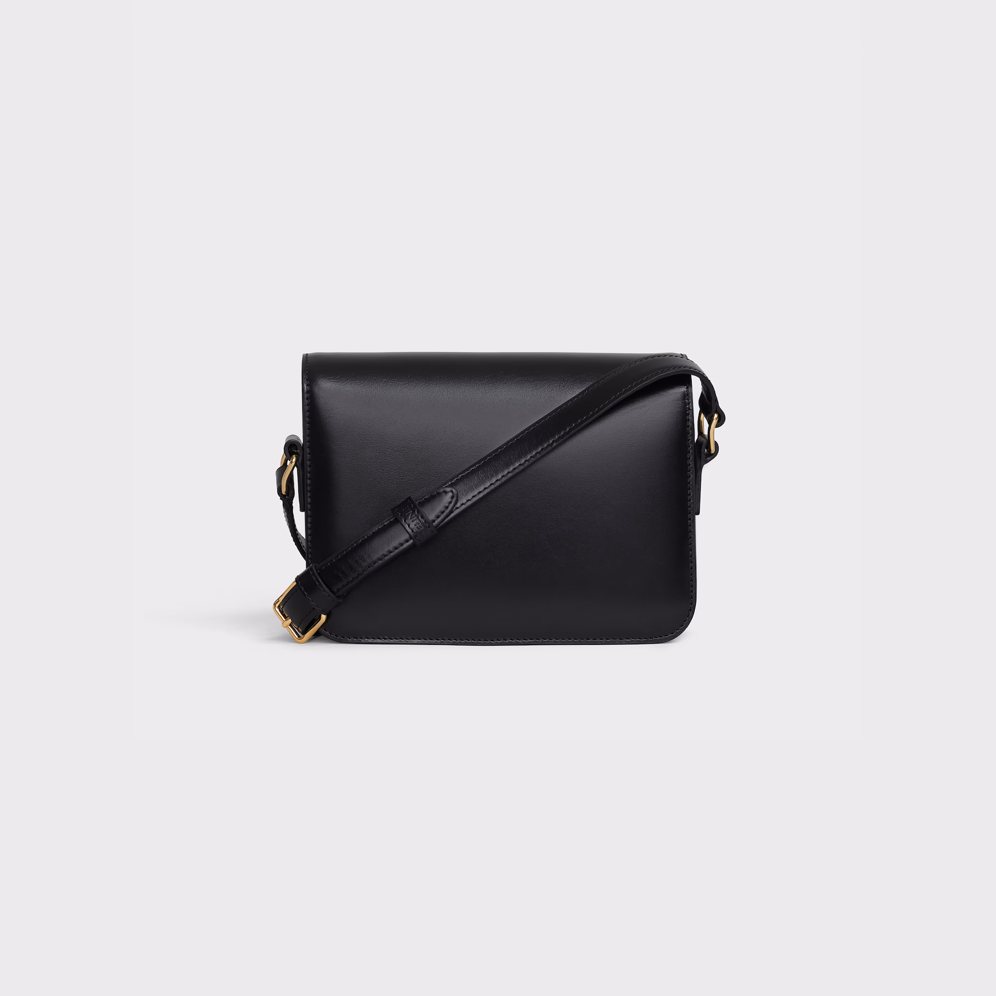 Teen Triomphe Bag In Shiny Calfskin