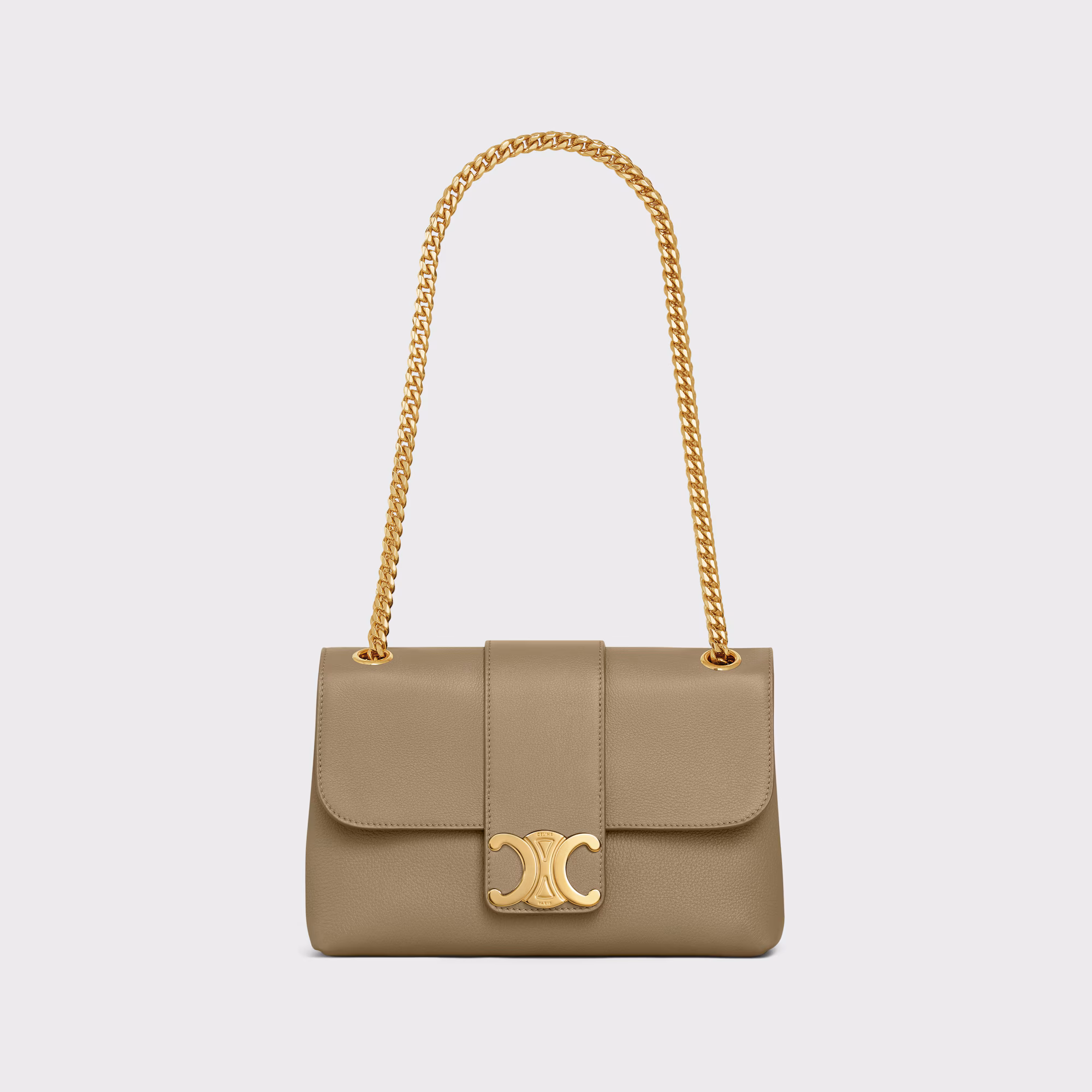 Medium Celine Victoire Bag In Supple Grained Calfskin Medium Celine Victoire Bag In Supple Grained Calfskin